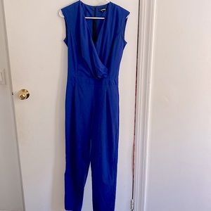Missguided US6 cobalt blue jumpsuit
